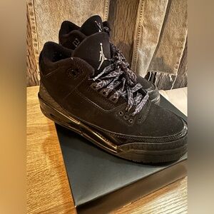 Retro Black Cat Jordan 3’s